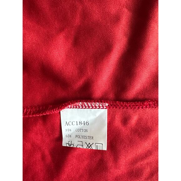 CHICME Red one shoulder top size L - Picture 10 of 10